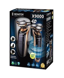 Alternative view of מכונת גילוח עוצמתית  3 סכינים +MaxShave  BT-9000X9000 4D