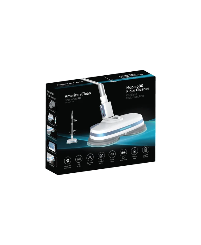 Spray Mop Double Sided UX-580 מגב שפריצר דו צדדי למגוון רחב של פעולות ניקו – תמונה 3