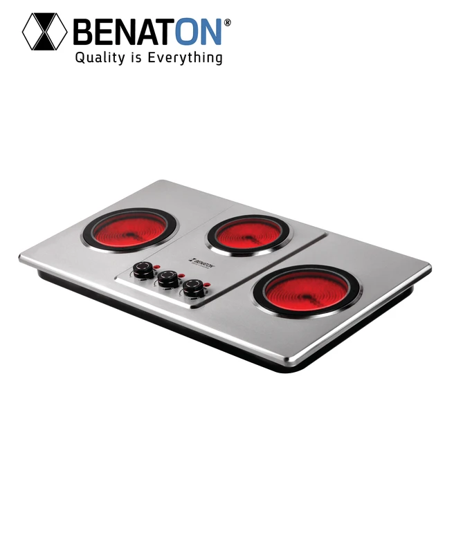 כיריים קרמיות חשמליות עוצמתיות 2700W איכותית 3 ב-1 BT-3304 מבית BENATON – תמונה 3