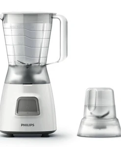 בלנדר דגם HR2056 + מטחנת תבלינים מבית PHILIPS לבן