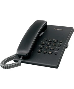 Alternative view of טלפון שולחני איכותי מבית Panasonic פנסוניק דגם TS 500