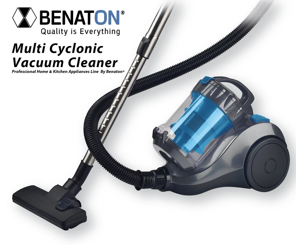 שואב אבק ציקלון 1400W עוצמתי במיוחד BT-153 מבית BENATON