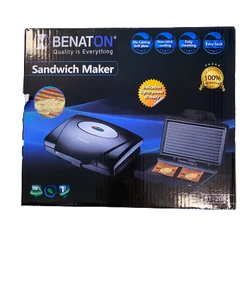 טוסטר לחיצה 2 פרוסות משטח גריל BT-2082 Non-Stick
