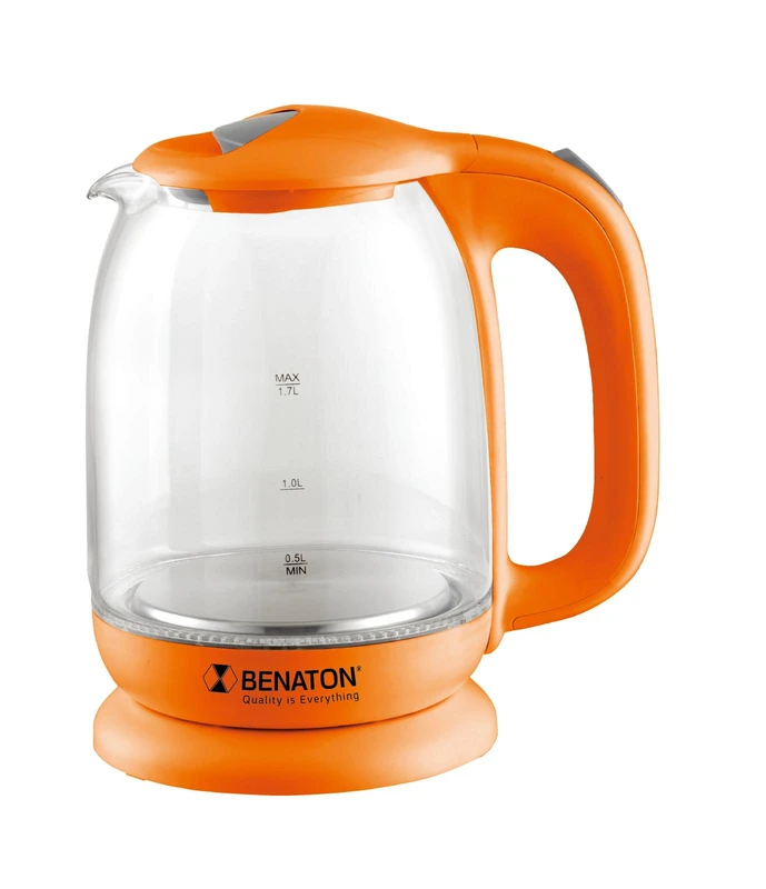 קומקום זכוכית 1.7 ליטר עוצמתי מבית BT-8025 BENATON – תמונה 3