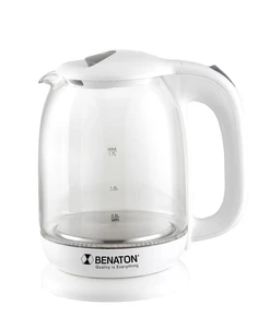 קומקום זכוכית 1.7 ליטר עוצמתי  מבית BT-8025 BENATON
