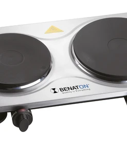 כיריים כפולות + ידיות מתקפלות 2500W מבית BENATON דגם BT-1053