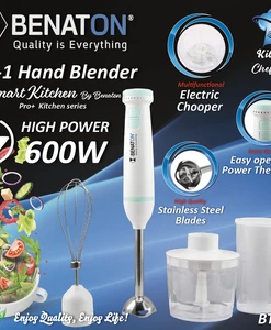 600W BT-4001 סט בלנדר מוט עוצמתי +Smart Kitchen