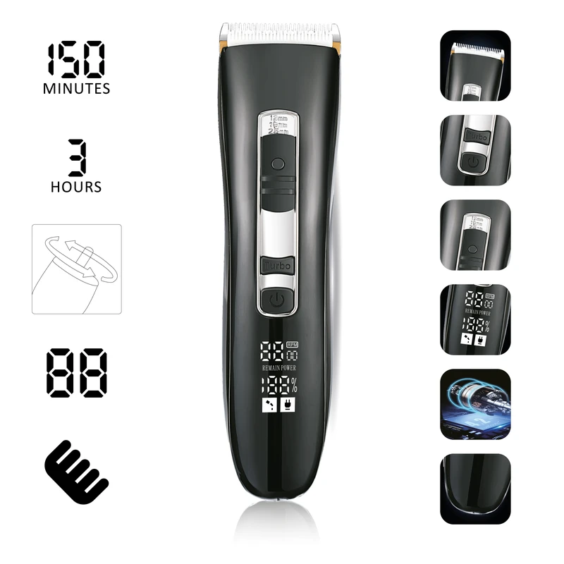 מכונת תספורת מקצועית סכין קרמי דיגיטלית BT8282 BENATON – תמונה 5