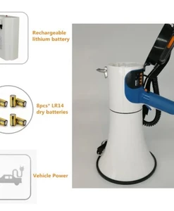 Alternative view of מגפון נטען +USB+בלוטוס