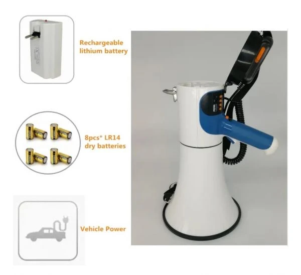 מגפון נטען +USB+בלוטוס – תמונה 2