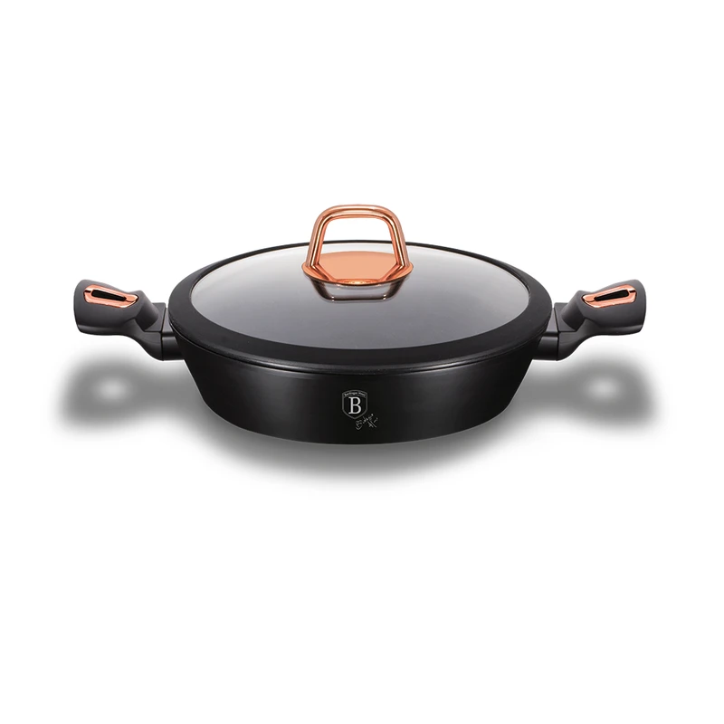 סיר בישול רדוד איכותי 28 ס"מ BH-1640N Black Rose