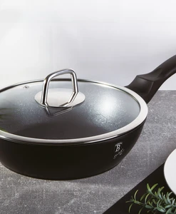 מחבת איכותית עמוקה BH-1853 Black silver