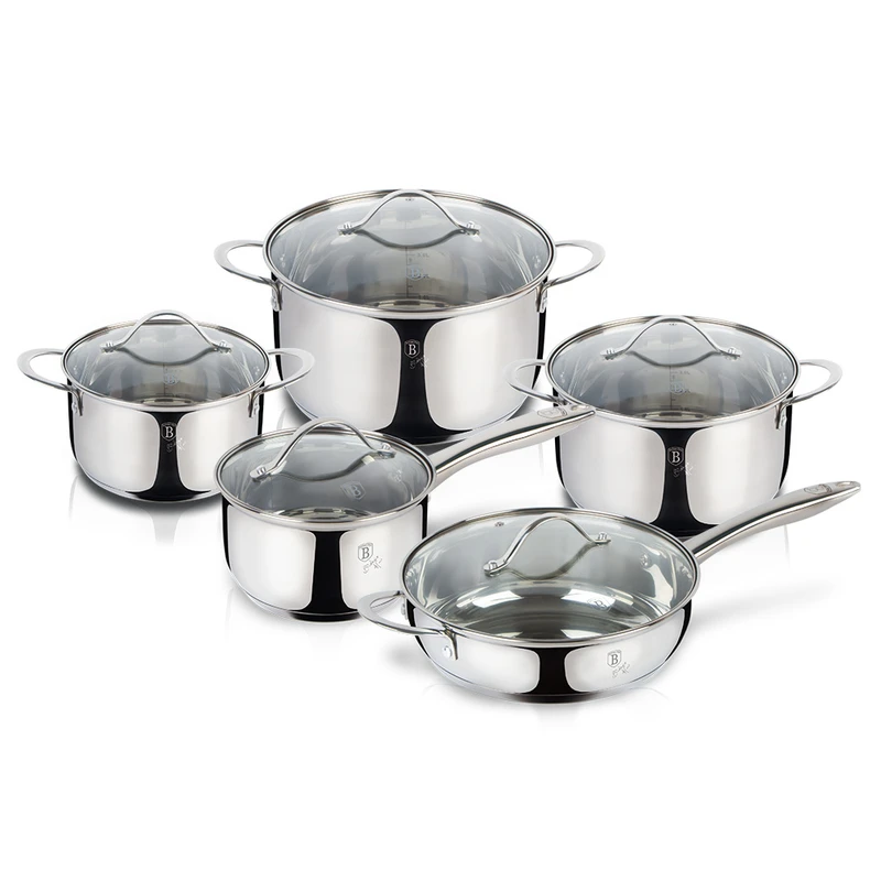 סט 5 כלי בישול איכותיים BH-6660 Silver