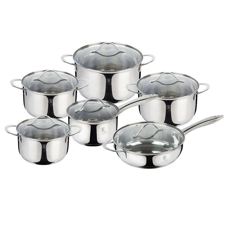 סט 6 כלי בישול איכותיים BH-6661 Silver