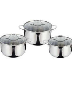 סט 3 סירים איכותיים BH-6662 Silver