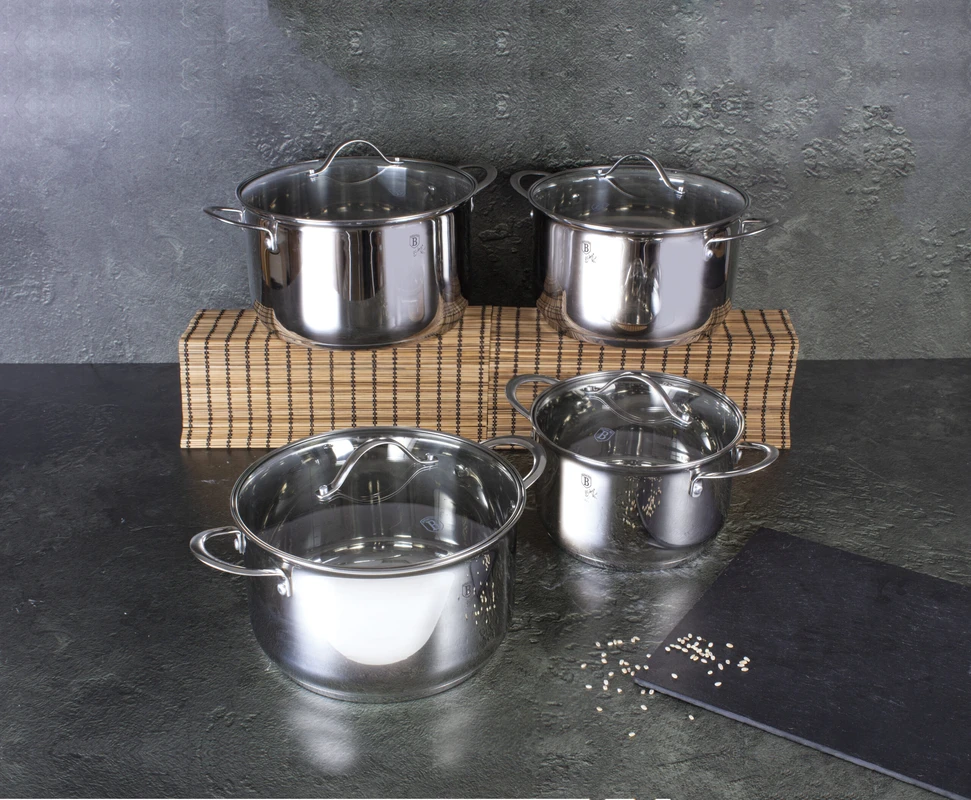 סט 4 סירים איכותיים BH-6663 Silver – תמונה 3