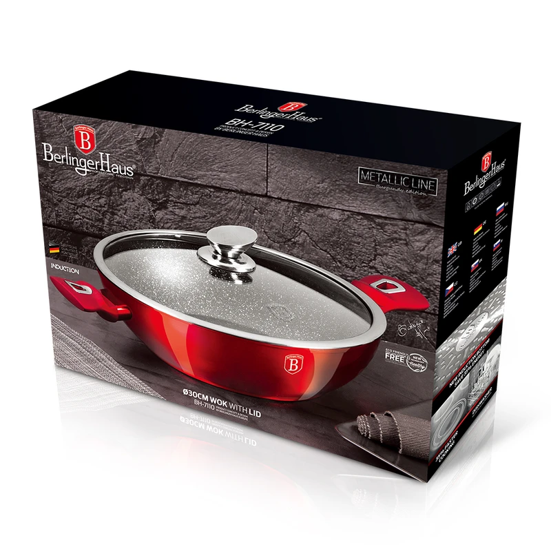 סיר איכותי רדוד BH-7110 Metallic – תמונה 3