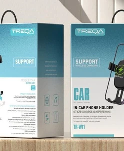 מעמד פלאפון מטעין לרכב TREQA TR-W11