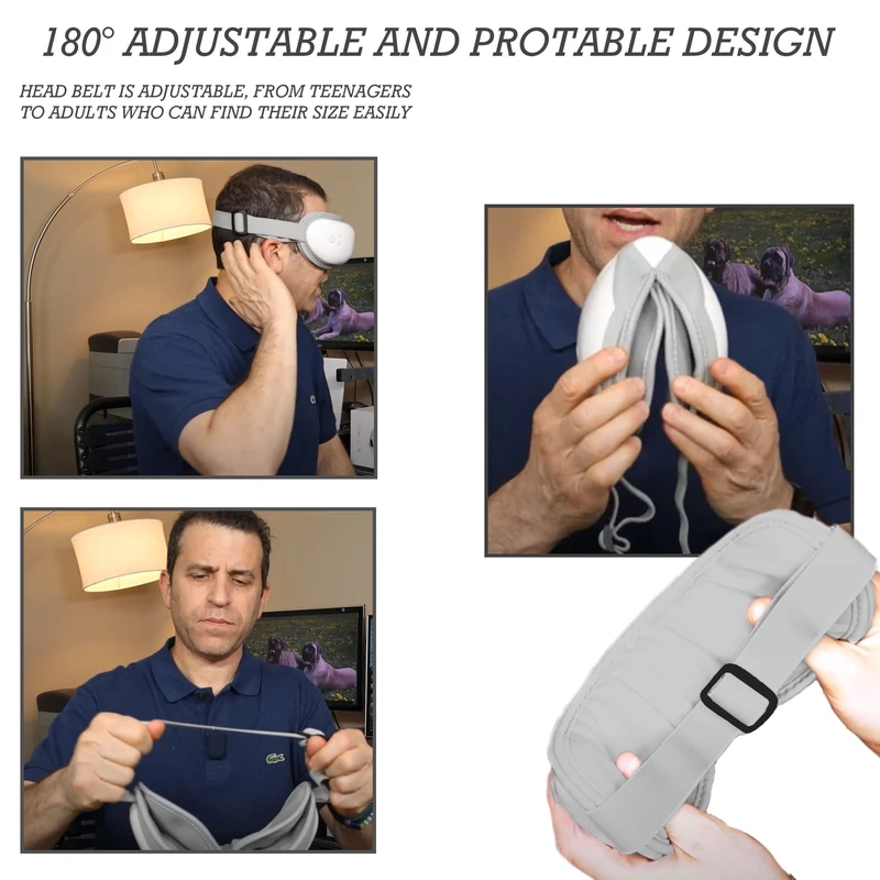 מכשיר עיסוי Pro+Relax המתקדם בעולם כרית אוויר כפולה MC-300 מבית Medics Care – תמונה 6