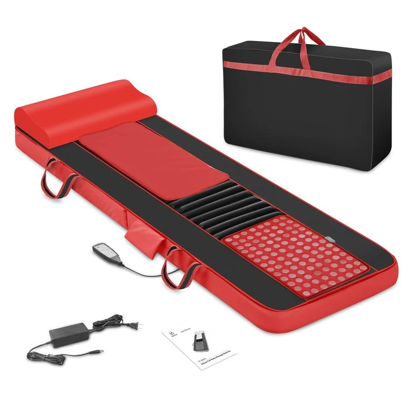 מזרן עיסוי שיאצו עם כרית חימום MC-3101 מבית Medics Care – תמונה 3