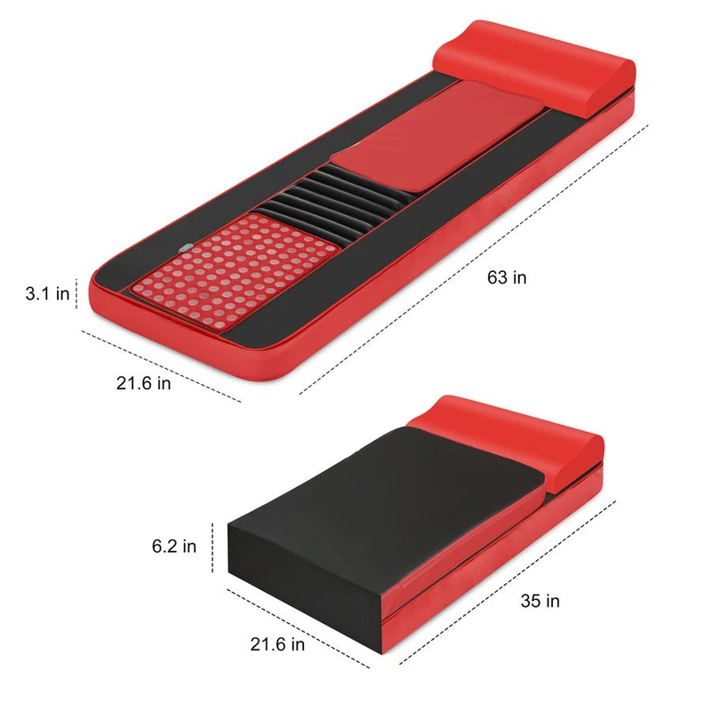 מזרן עיסוי שיאצו עם כרית חימום MC-3101 מבית Medics Care – תמונה 5