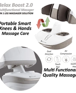 Alternative view of מכשיר עיסוי האלחוטי המתקדם בעולם RELAX BOOST 2.0 - היחידי שמתפרק ל-2 יחידות עצמאיות מבית Medics Care