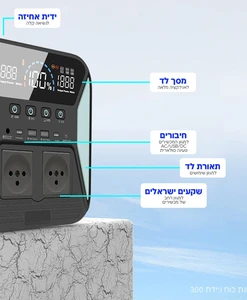 Alternative view of תחנת כוח ניידת 300 TURBO CHARGE