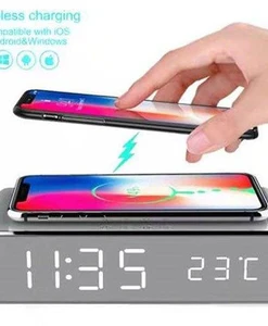 שעון מעורר עם טעינה אלחוטית NY-5992