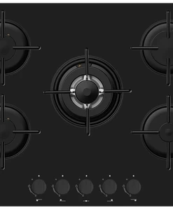 כיריים 5 להבות זכוכית GER-HOB-5-ZONE-GLB GERMAINE