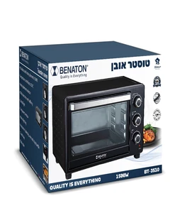 טוסטר אובן כולל תאורה 30 ליטר ברוטו BENATON BT-3510