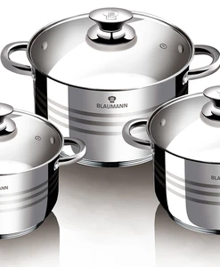 סט סירים 6 חלקים Blaumann Gourmet BL-3160