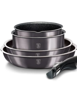 Alternative view of סט סירים ומחבתות 9 חלקים Berlinger Haus – סדרת Carbon Pro