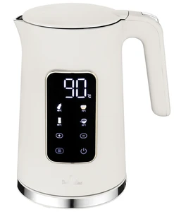קומקום דיגיטלי 1.7 ליטר קרם Berlinger Haus BH9738