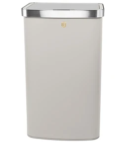 פח חכם מעוצב 60 ליטר קרם זהב Berlinger Haus BH9793