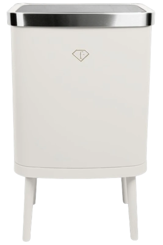 פח חכם 30 ל' עם חיישן תנועה FashionTV Cream & Gold FTV0154