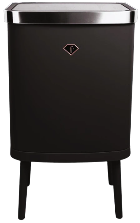 פח חכם 30 ל' עם חיישן תנועה FashionTV Black & Rose Gold FTV0153