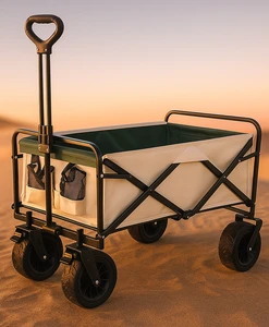 Alternative view of עגלת קמפינג מקצועית FOLDING TROLLEY CART