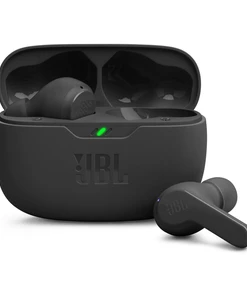 אוזניות איכותיות JBL Wave Beam שחורות עם סאונד עוצמת