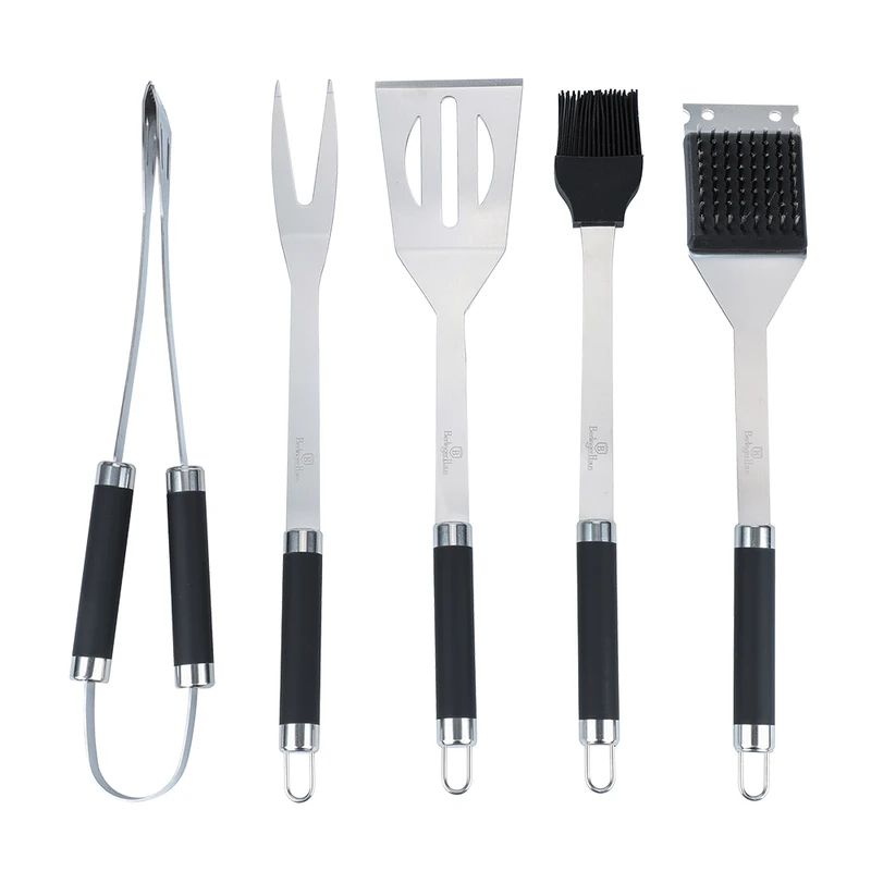 סט כלי ברביקיו 6 חלקים עם סינר מקצועי BH8652 Berlinger Haus – תמונה 2