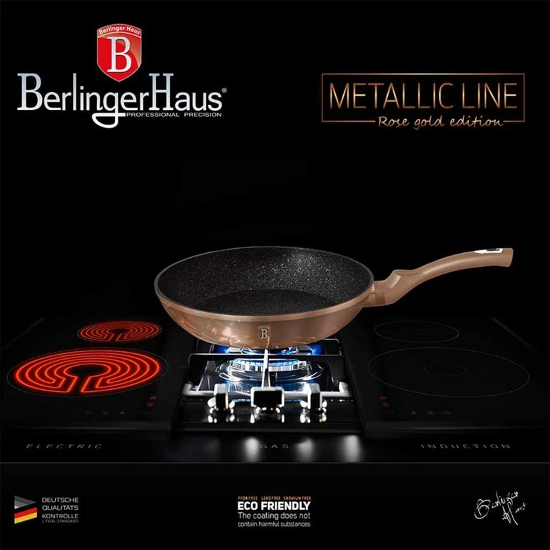 סט מחבתות וגריל פרימיום BH6195 Berlinger Haus – תמונה 5