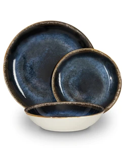 סט כלי אוכל 18 חלקים פורצלן BH10301 Berlinger haus Blue